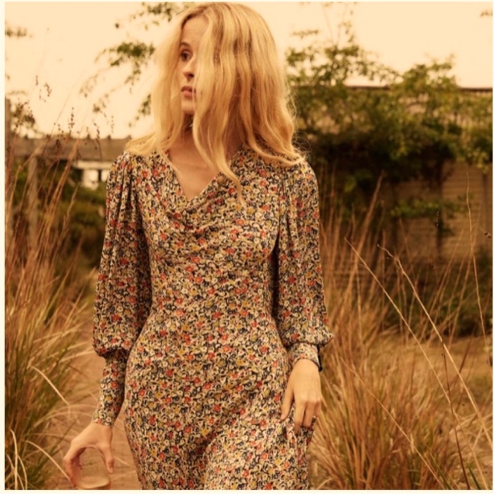 NWT DÔEN Nanette Dress in Zelda Floral, XS
